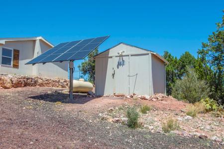 Off Grid Home for Sale borders State Trust Land, Seligman AZ - image 38