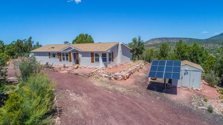 Off Grid Home for Sale borders State Trust Land, Seligman AZ - image 1