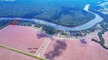 1.8 Acre Waterfront Lot on Bayou Cocodrie-Concordia Parish - image 1